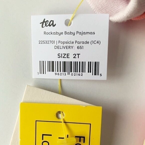 NWT Tea Collection Rockabye Baby Zipper Pajama - Picture 10 of 10